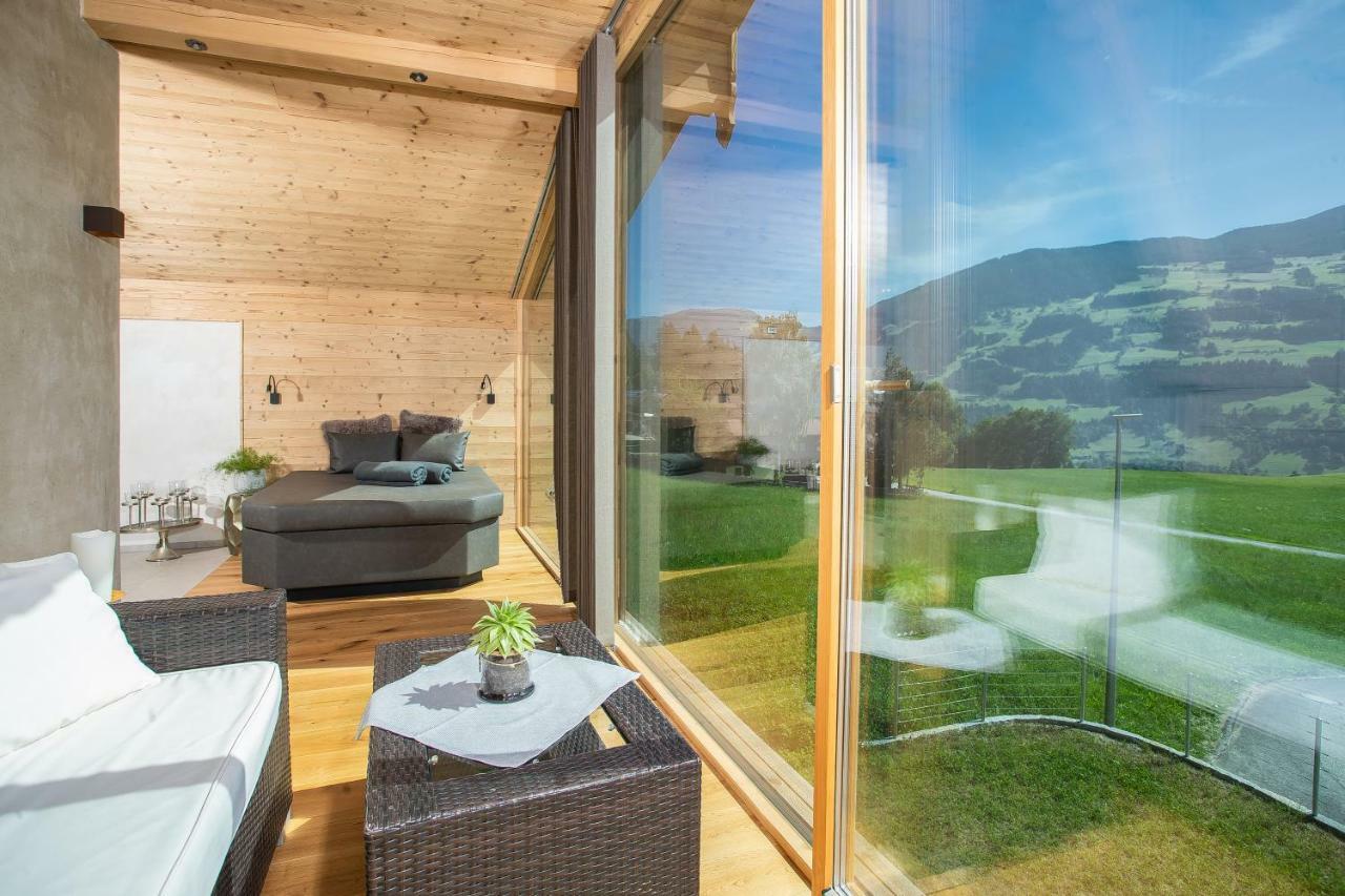 "Chalet Bergzeit" Ferienhaus Mit Sauna & Wellness Fuegenberg Exterior foto